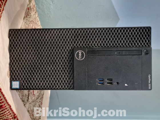 Dell Optiplex Full PC (i3-7th gen) Set!